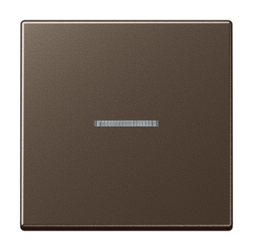 Клавиша с линзой JUNG А-СЕРИЯ, мокко