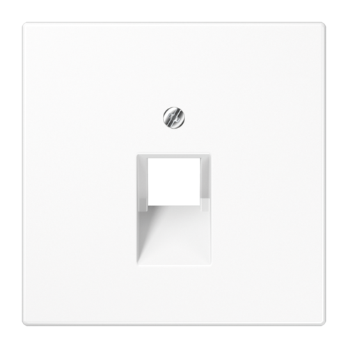 Накладка на розетку информационную JUNG LS 990, белый