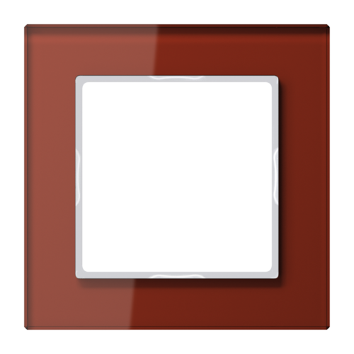 Рамка 1 пост JUNG A CREATION, красный