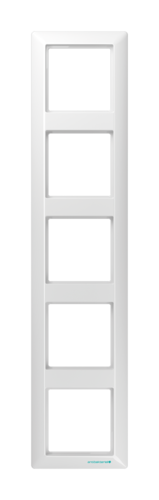 Рамка 5 постов JUNG AS 500, белый