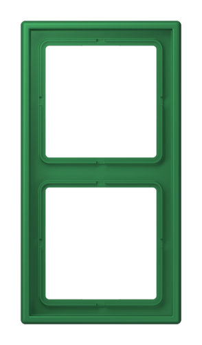 Рамка 2 поста JUNG LS 990, vert foncé