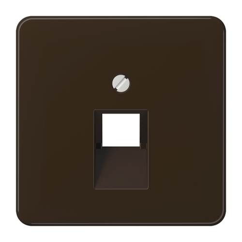 Накладка на розетку информационную JUNG CD 500, коричневый