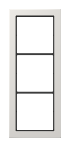 Рамка 3 поста JUNG FD DESIGN, светло-серый