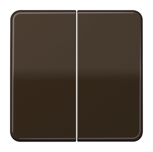 Клавиша двойная JUNG CD 500, коричневый