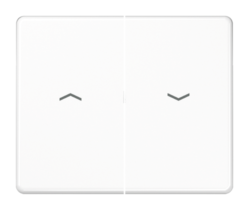 Клавиша для жалюзийного выключателя JUNG SL 500, белый