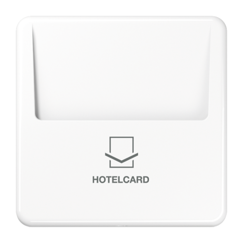 JUNG CD 500/CD plus Белая Накладка карточного выключателя