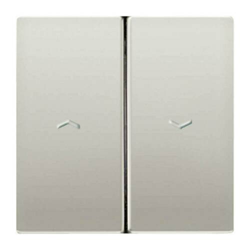 Накладка на жалюзийный выключатель Jung LS METAL, стальной, ES2995PP