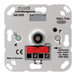 Электронный потенциометр поворотно-нажимной JUNG, без блока питания