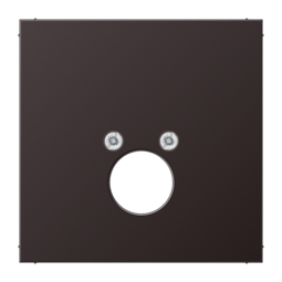 Накладка на аудиорозетку JUNG LS METAL, антрацит