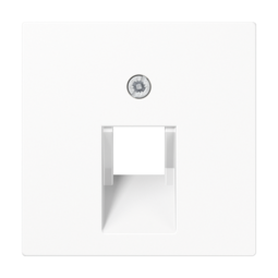Накладка на розетку информационную JUNG А-СЕРИЯ, белый