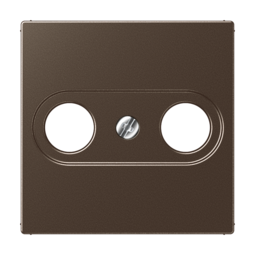 Накладка на розетку телевизионную JUNG А-СЕРИЯ, мокка