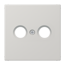 Накладка на розетку телевизионную JUNG LS 990, светло-серый