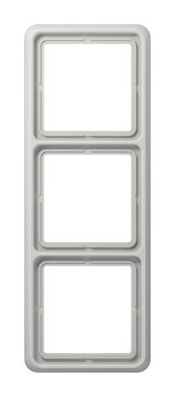 Рамка 3 поста JUNG CD 500, светло-серый