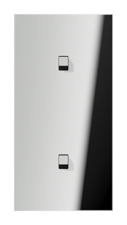 Накладка тумблера JUNG LS1912, хром