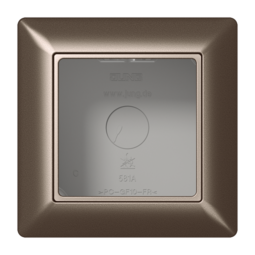 Коробка для накладного монтажа 1-кратная; мокко