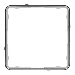 JUNG CD plus Хром Рамка внутренняя цветная полированная