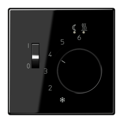 JUNG LS 990 Черный Регулятор теплого пола, 10(4)А