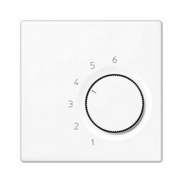 Накладка на терморегулятор Jung LS 990, белый, LSTR236PLWW-0